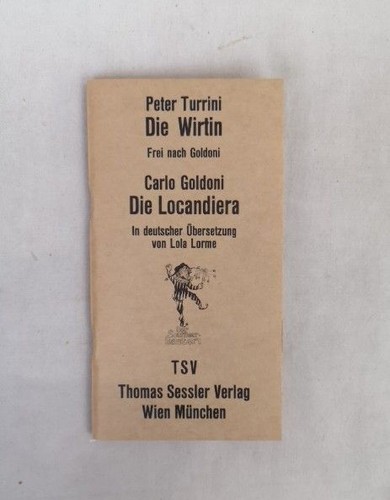 Die wirtin frei nach goldoni - frei,