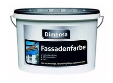 €4,00L   10 L Dimensa Meffert Fassadenfarbe weiß wetterbeständig gut deckend
