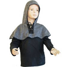 Kinderkostüm Ritter, Kettenhemd, Ringpanzerhemd, Junge, Größe 128