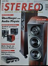STEREO 5/11, AUDIO PHYSIC AVANTERA,ABSOLUTA PARTENOPE,ELECTROCOMPANIET PL 2,PC 1