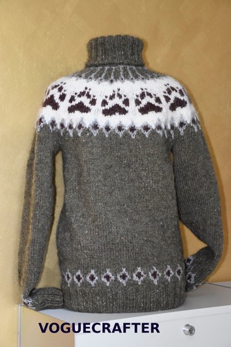 Herren grob strick norweger - strick,