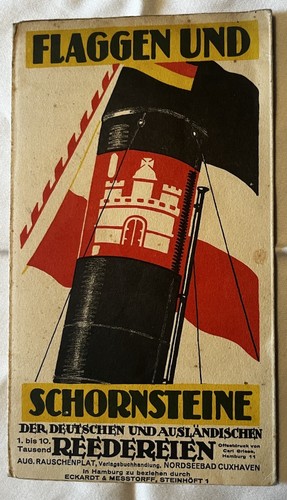 Flaggen und schornsteine - und, der