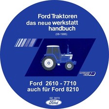 NEU  Originales Werkstatthandbuch für die Ford Traktoren der 10 Serie
