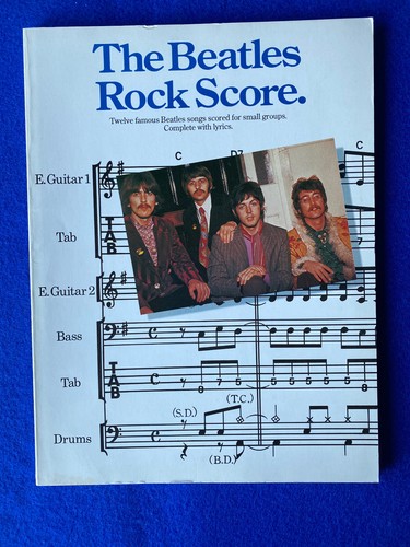 The beatles rock score song - score,