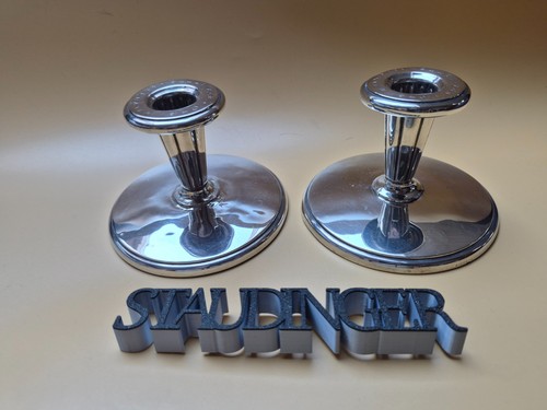 Silber 830er kerzenleuchter - 2,