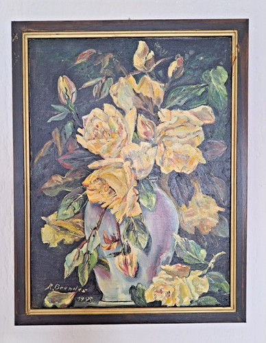 ölgemälde auf karton - Ölgemälde, karton: