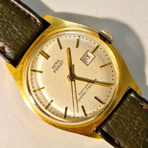Vintage herrenuhr berg parat - vintage,