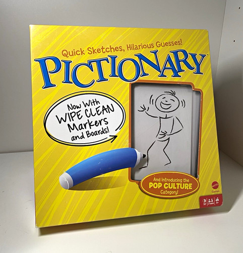 Mattel games pictionary - games,