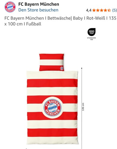 Bayern kinderbettwäsche - fc,