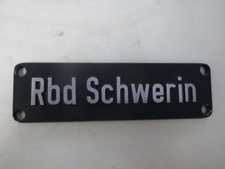 Heimatschild Rbd Schwerin