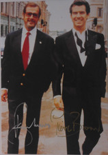 Roger Moore (+) & Pierce