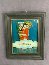 HINTERGLASMALEREI HEILIGE