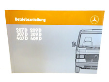 Mercedes 207/209/307/309/407/409 D,Betriebsanleitung,Original,guter Zustand