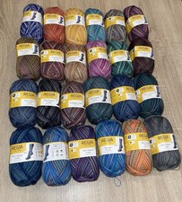 Sockenwolle 4-fach Paket Regia-  24 Knäuel je 100 g