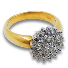 Brillant Ring 750 Gold 18 Kt