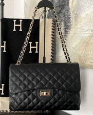 Ledertasche Schwarz Neu Groß