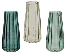 1 Vase Glas 20cm Deko