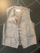 Wilvorst Weste Hochzeitsweste Gr. 48 mit Plastron ( Krawatte ) und Einstecktuch