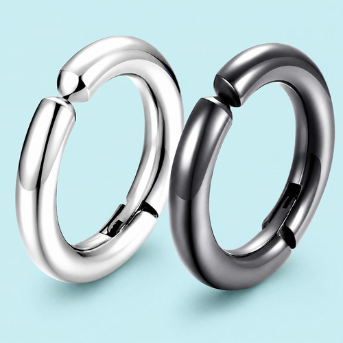 Fake creolen ohrclips ohne - fake,