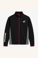 Honda Fleece-Jacke schwarz