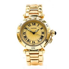 Cartier Pasha C 750/Gelbgold