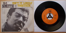O.C. SMITH Isn`t it Lonely Together★I Ain`t the Worryin Kind★CBS 3918