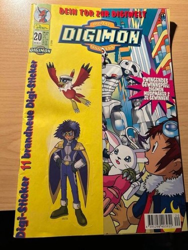 Digimon comic 2001 incl - digimon, comic,2001,#20,incl