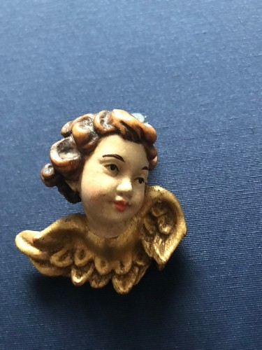 Engel putto holz schnitzerei - putto ,