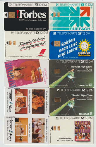 Volle telefonkarten zu - **,