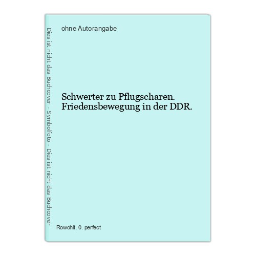 Schwerter pflugscharen - schwerter,
