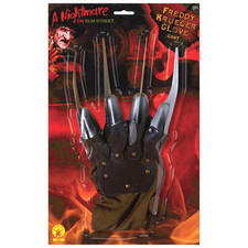 FREDDY KRÜGER KRALLEN HANDSCHUH # Karneval Halloween Horror Grusel Kostüm Party