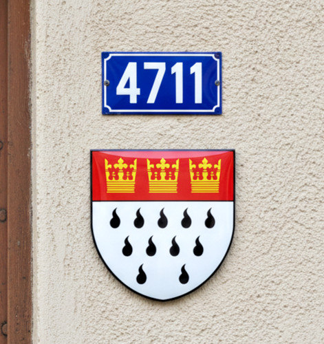 Wappenschild metall köln - wappenschild,