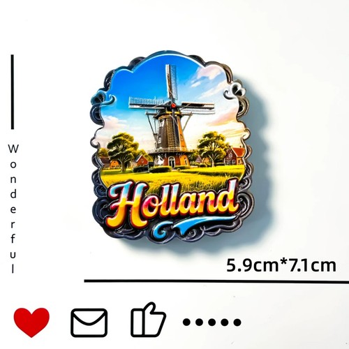 Dutch windmill farmland - dutch,