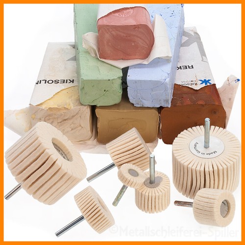 Polierset 4tlg polierpaste - 4tlg,