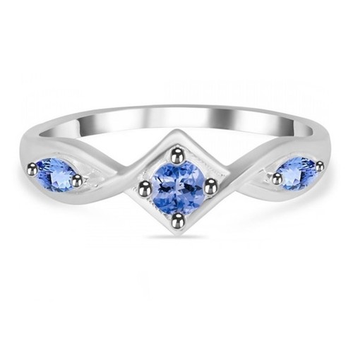 Damen tansanit fingerring 925 - damen,