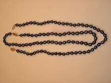 PERLENKETTE Schmuckkette echte ZUCHTPERLEN ~10mm TAHITI handgeknüpft ca.50 cm !!