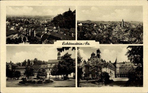 Lichtenstein sachsen - ak,