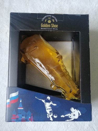 Golden shoe fussball - golden,