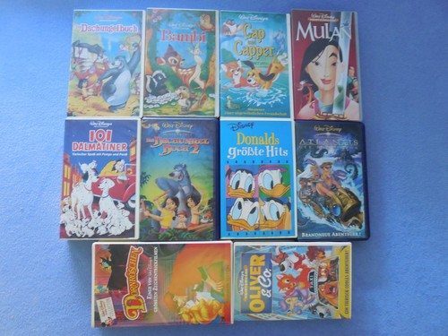 Walt disney vhs - walt, /