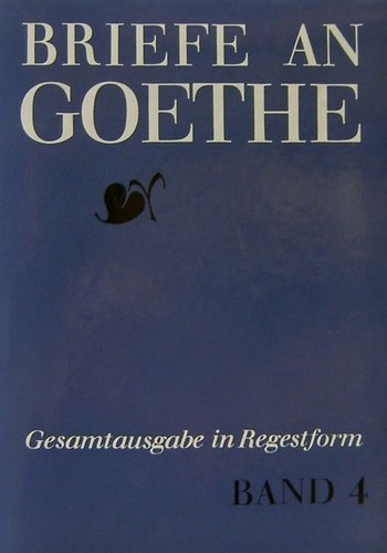 Briefe goethe band - band, 4