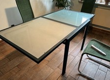 GLASTISCH AUSZIEHBAR TISCH