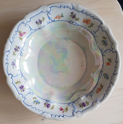 Porzellan schale teller veb - schale,