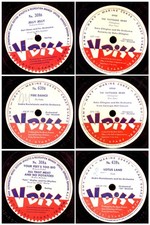 3x V-DISC-Record  Fats