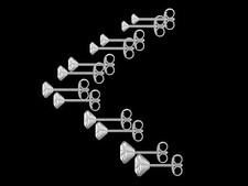 925 ECHT SILBER RHODINIERT ***