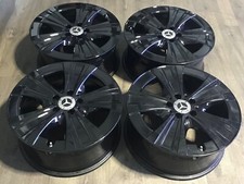 Original Mercedes E Klasse W213 S213 A238 C238 18 Zoll Alufelgen  schwarz Glanz