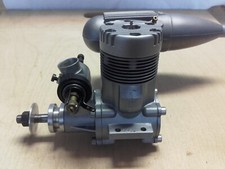( 3 )  Flugzeugmodell-2-Takt Motor 10 cm³ von "ASP" gebraucht und gut erhalten