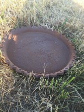 Vogeltränke Tränke DDR Gusseisen massiv Shabby Vintage Garten Dekoration