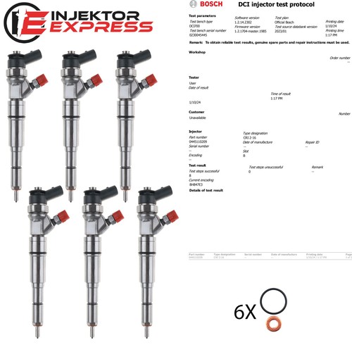 0445110209 injektor - 6x,