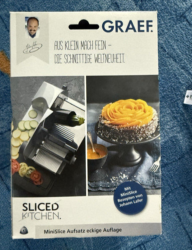 Graef minislice aufsatz - aufsatz, eckige