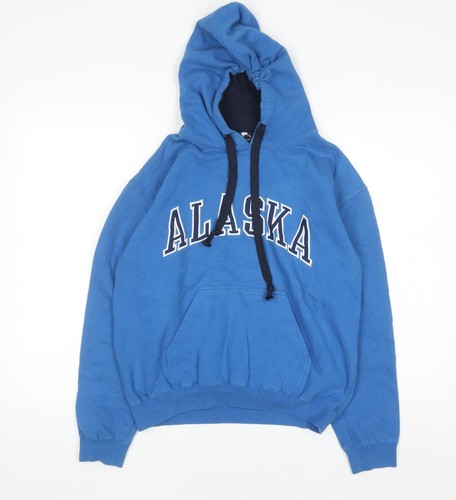 Blauer pullover hoodie - hoodie, herren